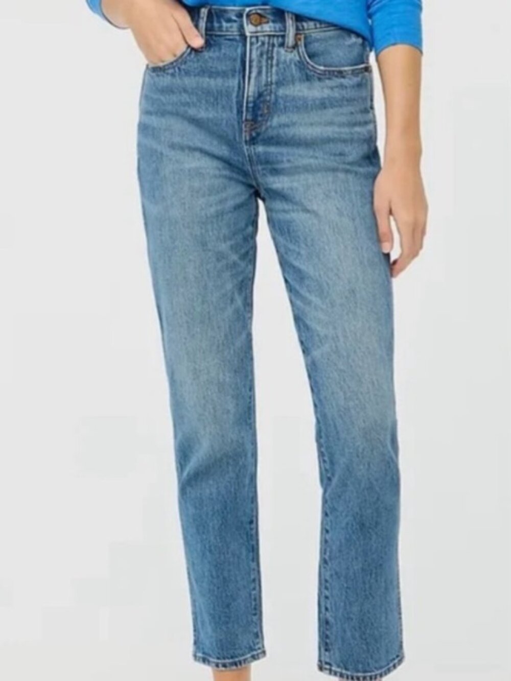 J. Crew Women's High-Rise Classic Vintage Jeans, NWT